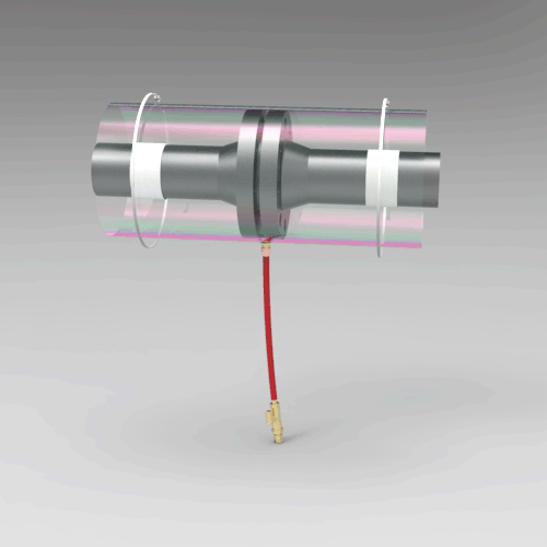 Double Flange Zipper flange cover system