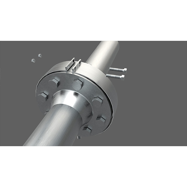 Flange guards with PTFE/graphite tape