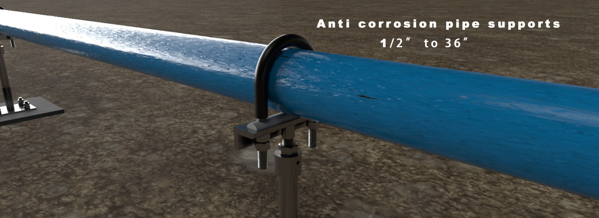 anti corrosion pipe supports